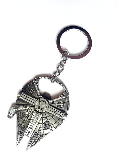 LLavero Abrebotellas de metal de Star Wars Milenium Falcon Halcón milenario